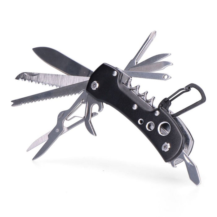 EDM Product Couteau suisse EDM 08556 Kilimanjaro Noir Mousqueton EDM Product Couteau suisse EDM 08556 Kilimanjaro Noir Mousqueton