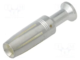 LAPP Connecteur rond industriel avec socle et serrage, argenté et doré