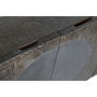 Buffet DKD Home Decor Brun foncé Gris foncé Métal Bois de manguier 180 x 40 x 80 cm
