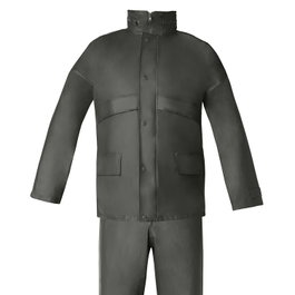 WOLFPACK LINEA PROFESIONAL Ensemble de pluie en polyuréthane vert Taille 6-M