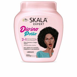 Skala - Après-shampoing conditionneur Divino Potao 1000 ml - Végétalien, pour boucles et cheveux afros, élimine les frisottis, hydrate