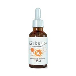 N&N NOVA NUTRICION Vitamine K2 (Mk-7) liquide - Complément alimentaire végan pour la santé osseuse - Flacon de 30 ml