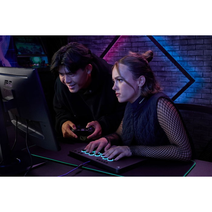 Turtle Beach Victrix Pro KO Leverless Fight Stick - Gris Turtle Beach Victrix Pro KO Leverless Fight Stick - Gris