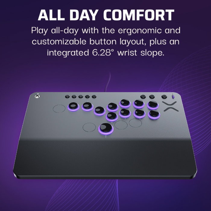 Turtle Beach Victrix Pro KO Leverless Fight Stick - Gris Turtle Beach Victrix Pro KO Leverless Fight Stick - Gris