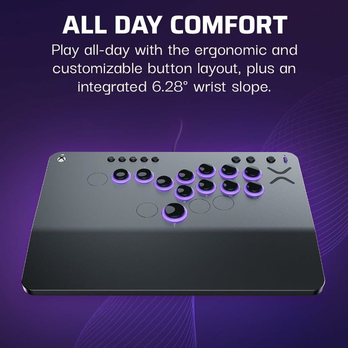 Turtle Beach Victrix Pro KO Leverless Fight Stick - Gris
