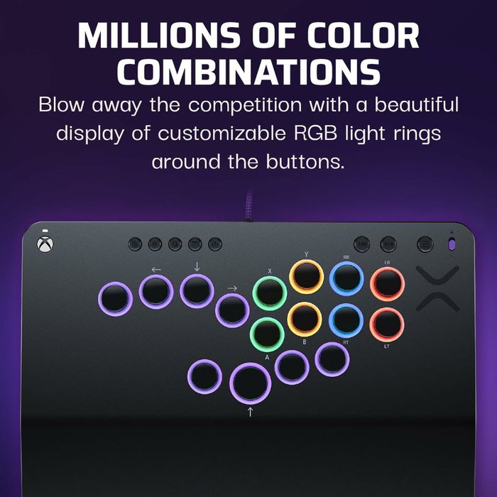 Turtle Beach Victrix Pro KO Leverless Fight Stick - Gris