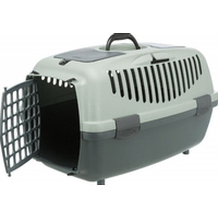 Trixie Box de transport Capri 1 - XS - Gris, vert et anthracite