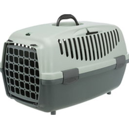Trixie Box de transport Capri 1 - XS - Gris, vert et anthracite