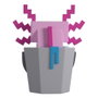 Youtooz Minecraft Figurine en Vinyle Axolotl