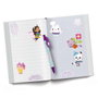 Cefa Diario de actividades la casa de muñecas de gabby - Jeu de société en espagnol pour enfant avec 80 pages, stickers et stylo