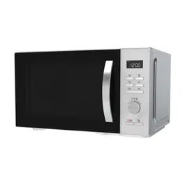 Candy Micro-ondes Grill Argent CMGA31W8DLS - 31 L, 900 W, Cuisson Digitale avec 45 Menus, Fonction Grill 1000 W, Décongélation Automatique, Sécurité Enfant