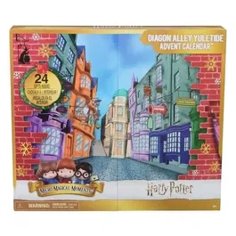 Spinmaster - Calendrier de l'Avent Harry Potter Wizarding World - 24 surprises dont 15 figurines Moments Magiques et 9 accessoires - Dès 6 ans