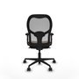 Piqueras y Crespo 2D036N0 Chaise de Bureau Gris et Brun foncé