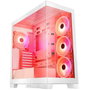 Boîtier ATX semi-tour Modecom Volcano SPACE APEX ARGB Blanc