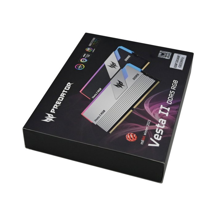 Acer Predator Vesta II C32 RGB 32 Go (2x16 Go) DDR5 6000 MHz CL32 Mémoire RAM