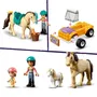 Lego LEGO 42634 Friends La Remorque du Cheval et du Poney, Jouet de Construction avec Figurines Liann, Zoya et 2 Animaux - Idée Cadeau Enfants
