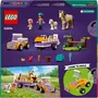 Lego LEGO 42634 Friends La Remorque du Cheval et du Poney, Jouet de Construction avec Figurines Liann, Zoya et 2 Animaux - Idée Cadeau Enfants