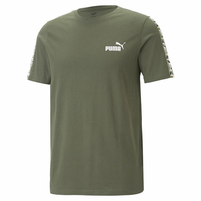 T-shirt à manches courtes homme Puma Ess Tape Camo Moss S Vert Olive T-shirt à manches courtes homme Puma Ess Tape Camo Moss S Vert Olive