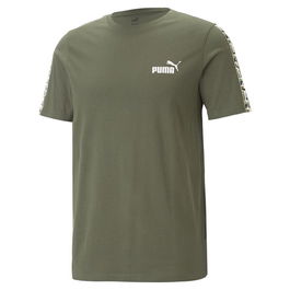 T-shirt à manches courtes homme Puma 673358 73 Olive (S)