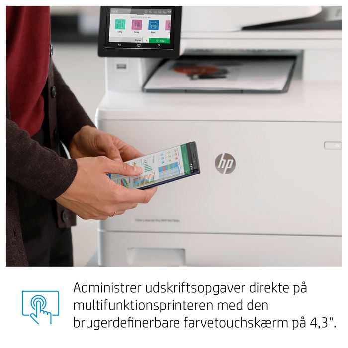 HP Color LaserJet Pro M479 Imprimante Multifonction A4, WiFi, Bluetooth, 28ppm, 600x600 dpi HP Color LaserJet Pro M479 Imprimante Multifonction A4, WiFi, Bluetooth, 28ppm, 600x600 dpi