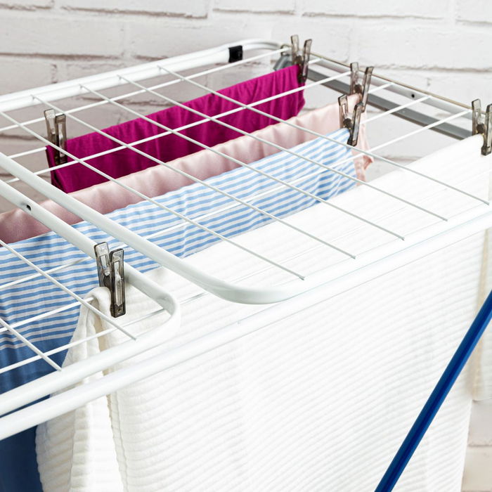 Tendedero Acero Pintado Heracles Quid 167x55x96 cm-18M (8 Unidades)