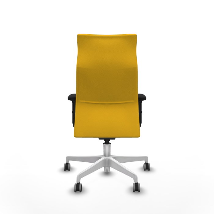 Piqueras Y Crespo Fauteuil Albacete Jaune avec Mécanisme Synchrone et Bras 2D