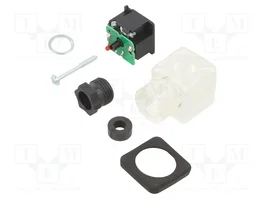 DANFOSS Prise pour bobine IP65 230V naturel (transparent)