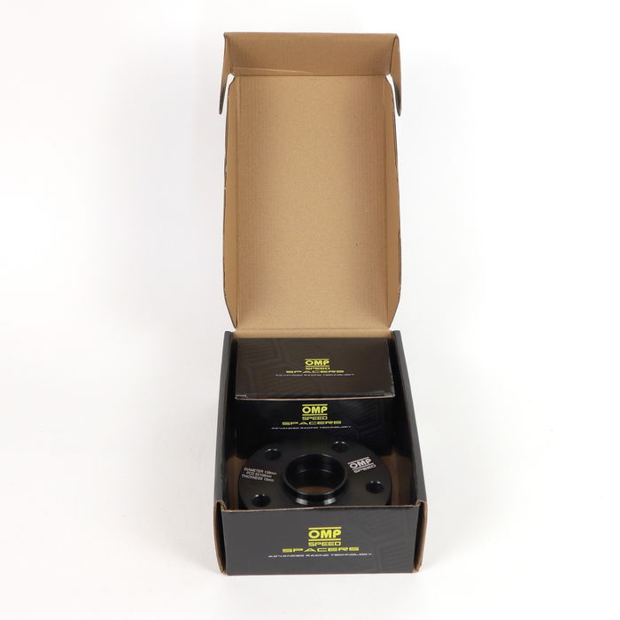 Omp OMPS08471501 Spacers Roues 5x108 15 mm Aluminium Forgé 6061-T6 Noir