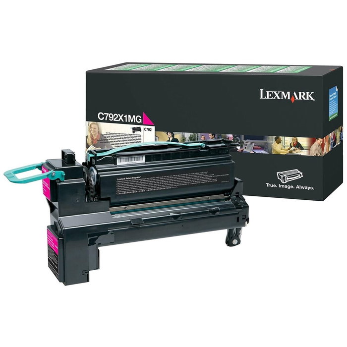 Toner Lexmark C792X1MG Noir Magenta