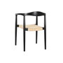 DKD Home Decor Chaise Blanc Noir