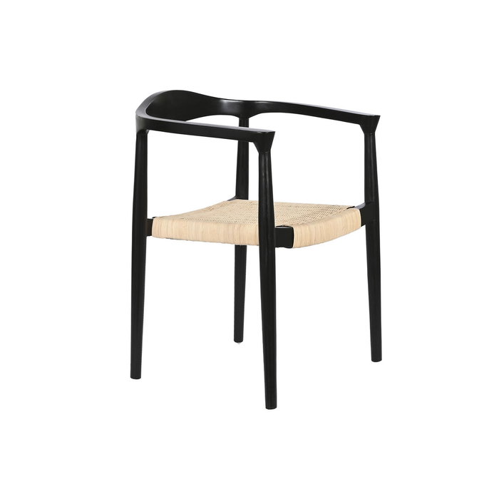 DKD Home Decor Chaise Blanc Noir DKD Home Decor Chaise Blanc Noir