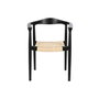 DKD Home Decor Chaise Blanc Noir