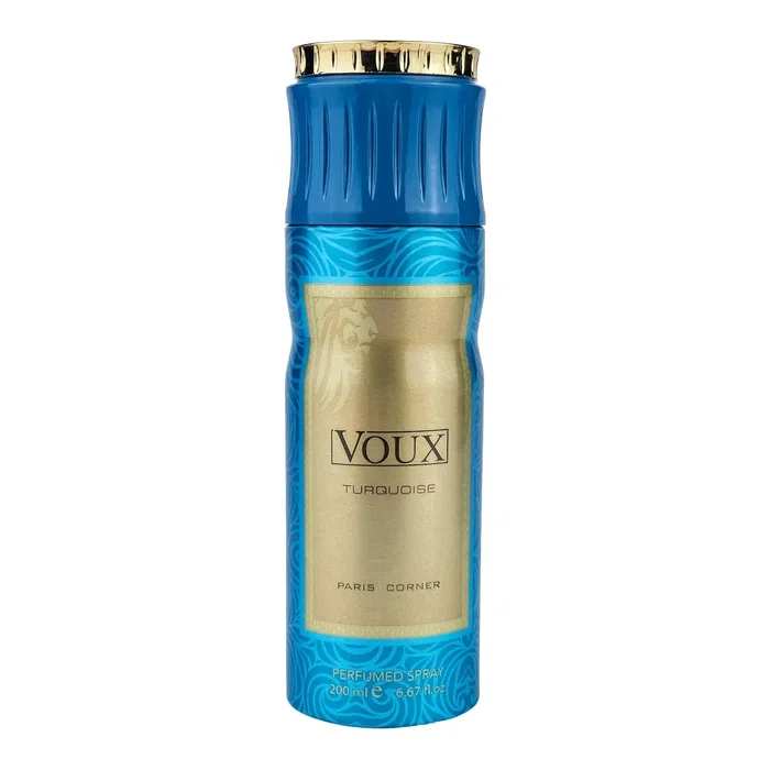 Paris Corner Voux Turquoise Déodorant en spray Unisexe 200 ml Paris Corner Voux Turquoise Déodorant en spray Unisexe 200 ml