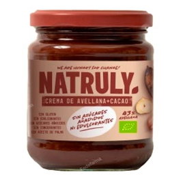 NATRULY Crème bio cacao et noisette 200 g