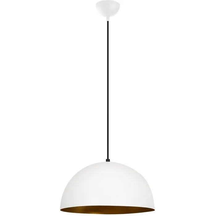 D By M.Red Suspension lustre D Blanc et doré