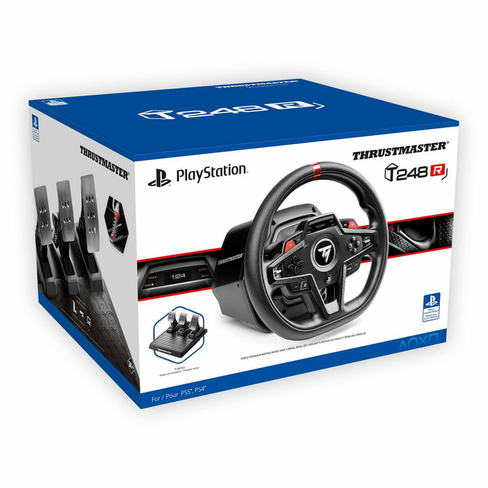 Thrustmaster T248R Volant et Pédalier Noir Thrustmaster T248R Volant et Pédalier Noir
