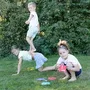 SES Creative Animaux acrobates, jeu d'équilibre et de coordination en plein air pour enfant 5 ans et plus, activité de motricité