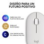 Logitech Pebble Mouse 2 M350s Blanc