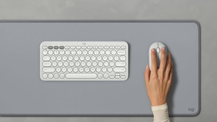 Logitech M350s Pebble Mouse 2 - Souris Bluetooth Ultra-Portable Silencieuse, Design Fin et Rond, Connexion Multi-Appareils, 2 Ans Autonomie