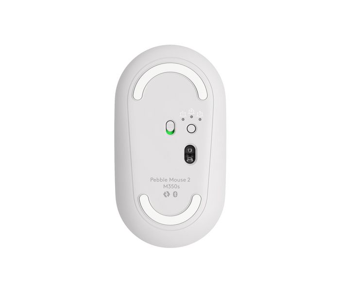 Logitech Pebble Mouse 2 M350s Blanc Logitech Pebble Mouse 2 M350s Blanc
