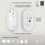 Logitech M350s Pebble Mouse 2 - Souris Bluetooth Ultra-Portable Silencieuse, Design Fin et Rond, Connexion Multi-Appareils, 2 Ans Autonomie