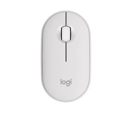 Logitech M350s Pebble Mouse 2 - Souris Bluetooth Ultra-Portable Silencieuse, Design Fin et Rond, Connexion Multi-Appareils, 2 Ans Autonomie