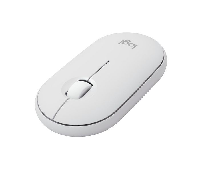 Logitech M350s Pebble Mouse 2 - Souris Bluetooth Ultra-Portable Silencieuse, Design Fin et Rond, Connexion Multi-Appareils, 2 Ans Autonomie