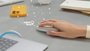 Logitech Pebble Mouse 2 M350s Blanc