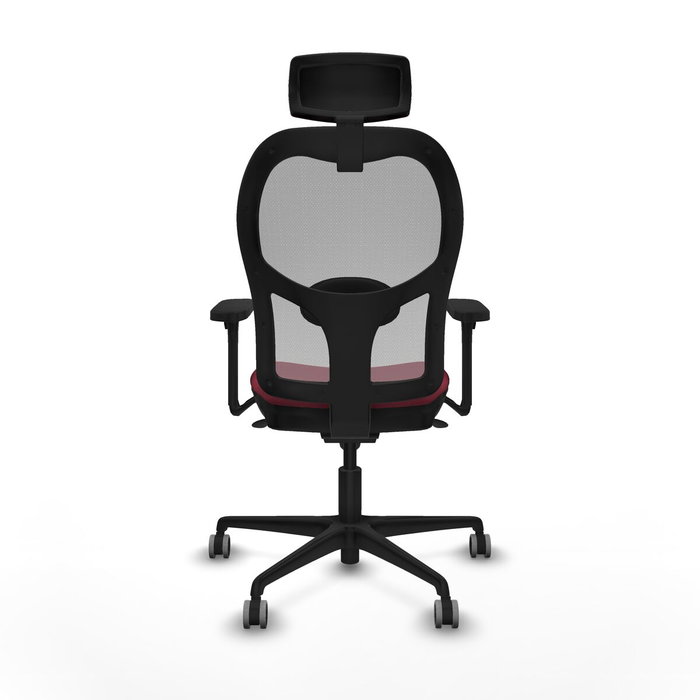 Piqueras y Crespo Chaise de Bureau avec Appui-tête Jorquera 3D036G2 Bordeaux