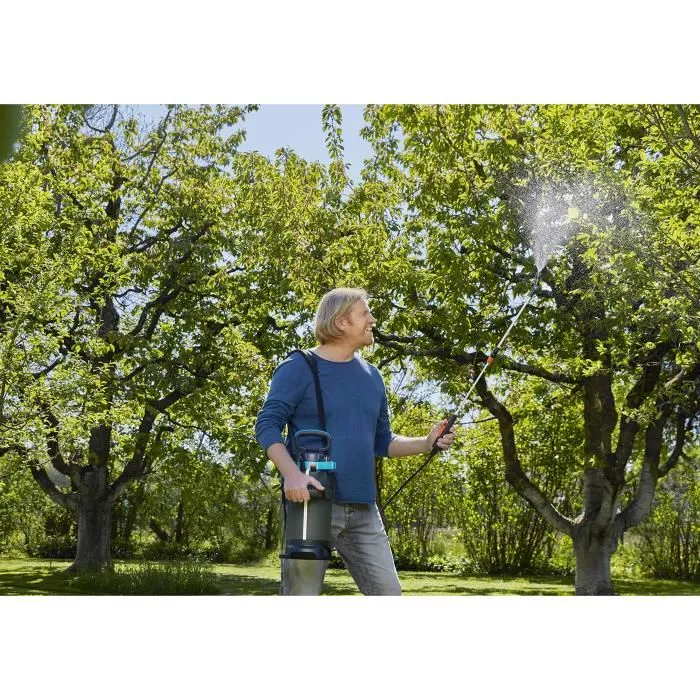 Gardena - Tube prolongateur télescopique pour désherbage et pulvérisation - Longueur réglable 40 à 100 cm avec buse orientable