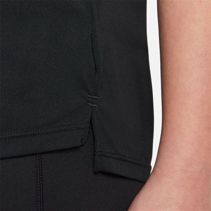 T shirt à manches courtes Enfant Nike DD7639-010 Noir