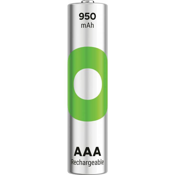 GP Recyko AAA 950mAh NiMH Pack de 4 GP Recyko AAA 950mAh NiMH Pack de 4
