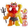 Bandai Figura Goo Jit Zu Lava Fury King Hydra 3 têtes lumineuses et sonores