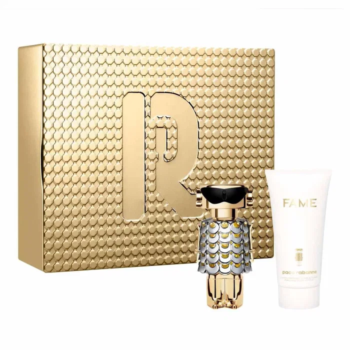 Paco Rabanne Coffret Fame : Eau de Parfum 50 ml et Lotion Hydratante 75 ml Paco Rabanne Coffret Fame : Eau de Parfum 50 ml et Lotion Hydratante 75 ml